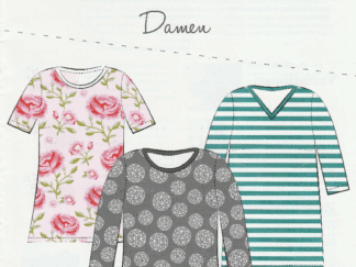 Papierschnittmuster Basicshirt für Damen