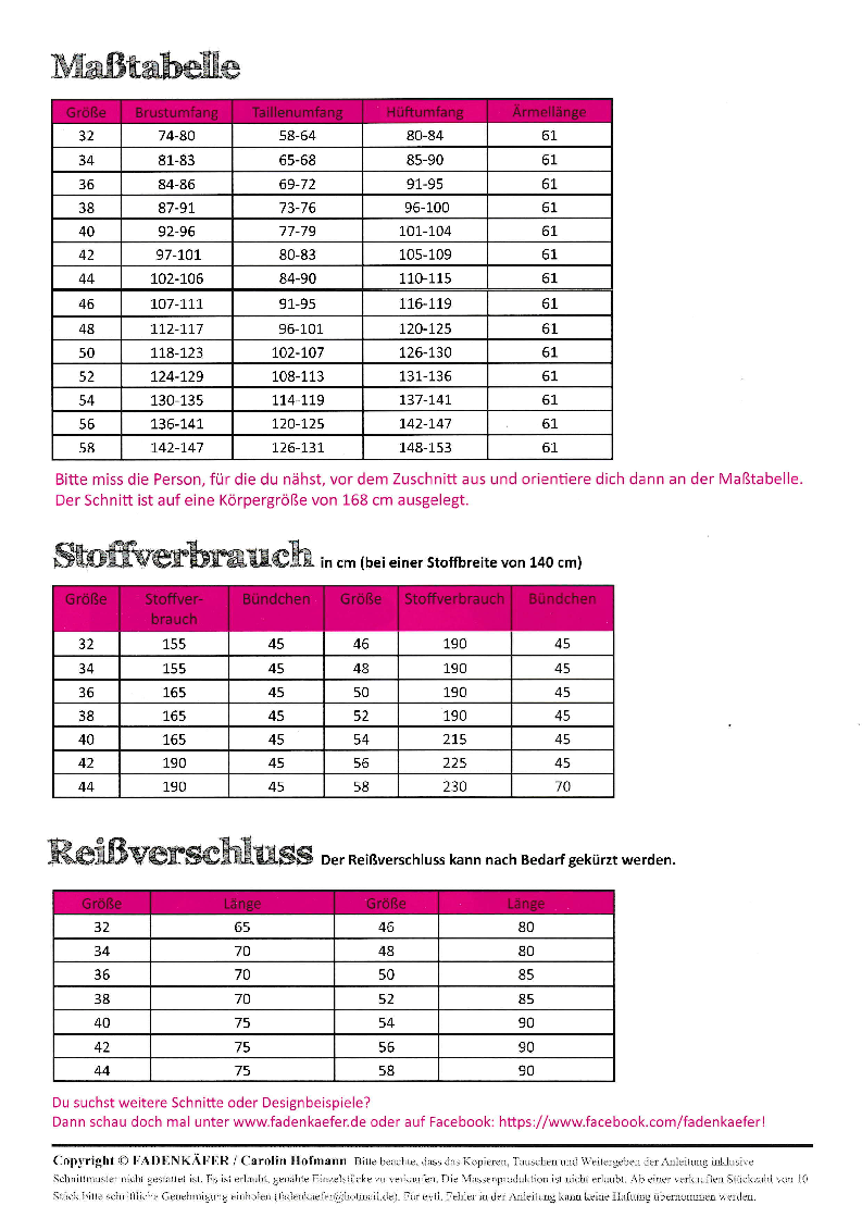 Papierschnittmuster Sweatjacke für Damen – Bild 2