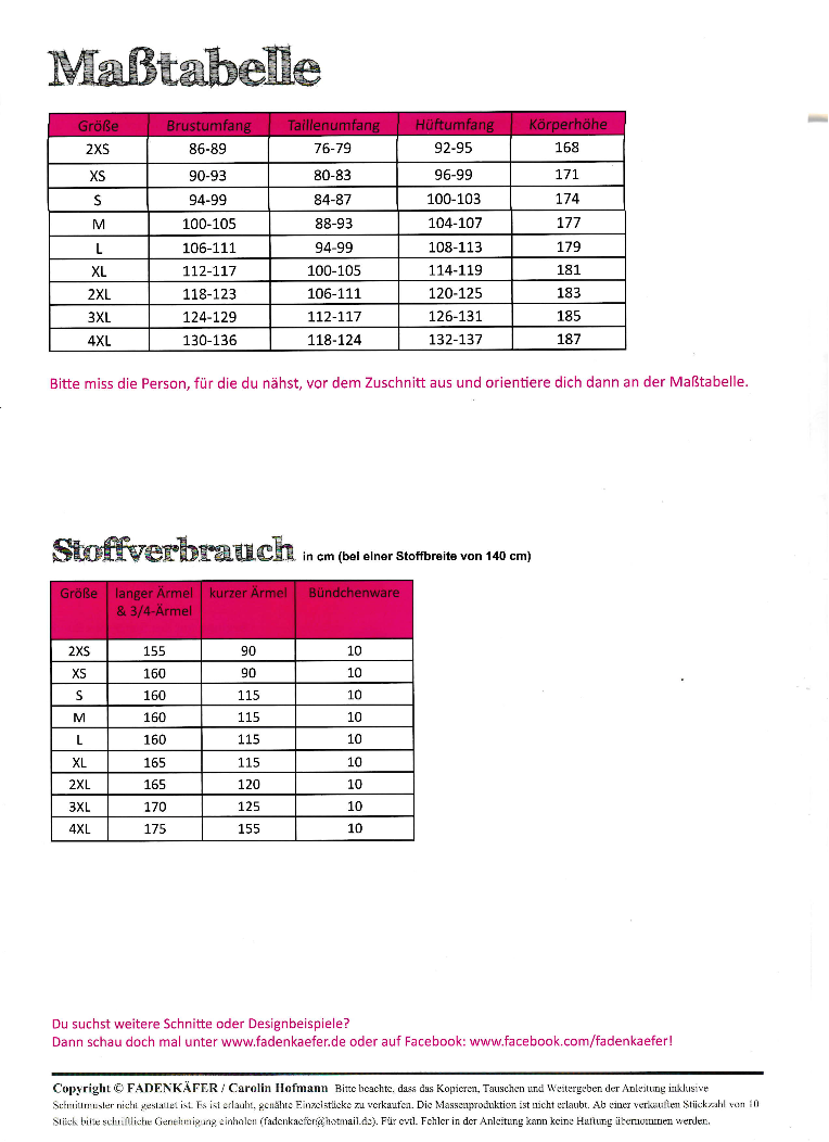 Papierschnittmuster Basicshirt für Herren – Bild 2