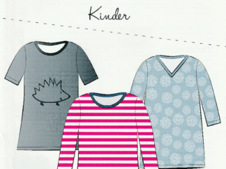 Papierschnittmuster Basicshirt für Kinder